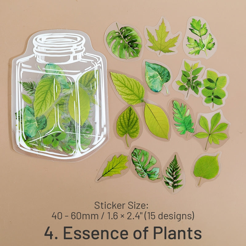 Everything in a Bottle Series Flower Butterfly Sticker Pack
