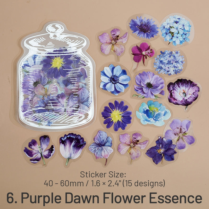 Everything in a Bottle Series Flower Butterfly Sticker Pack