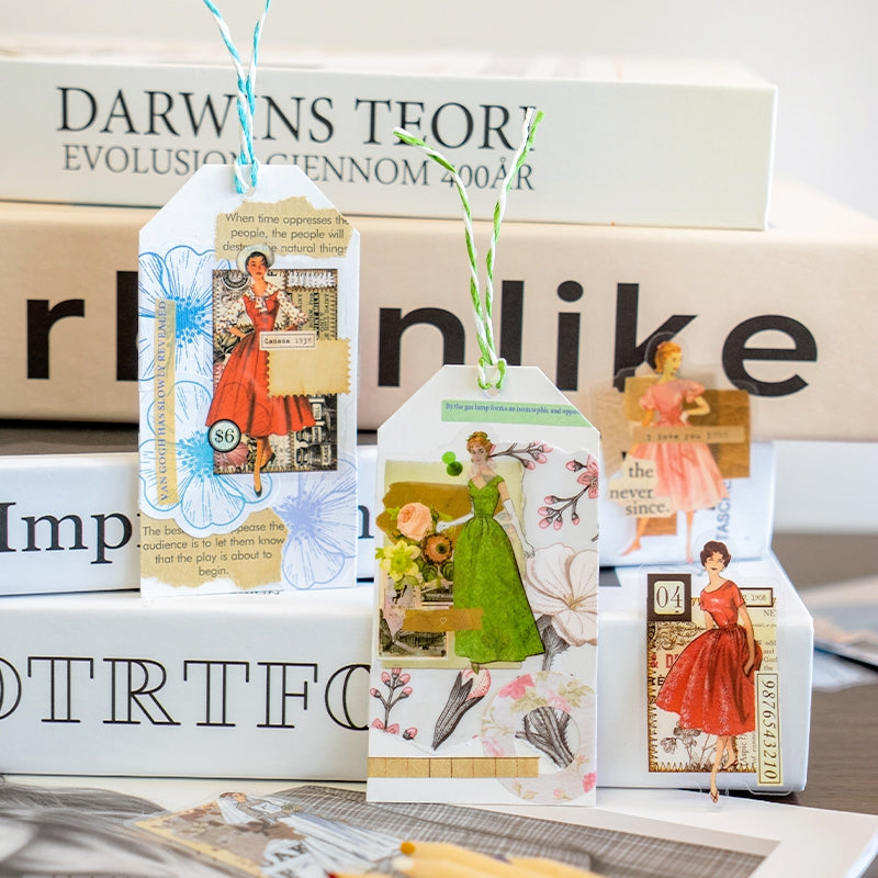Fashion Note Series European Style Decorative Stickers