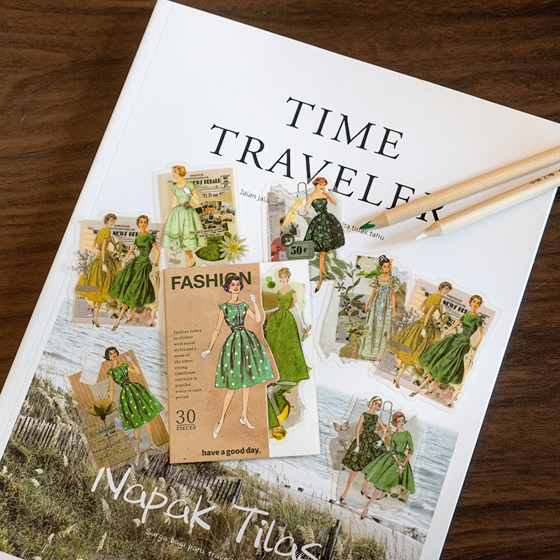 Fashion Note Series European Style Decorative Stickers