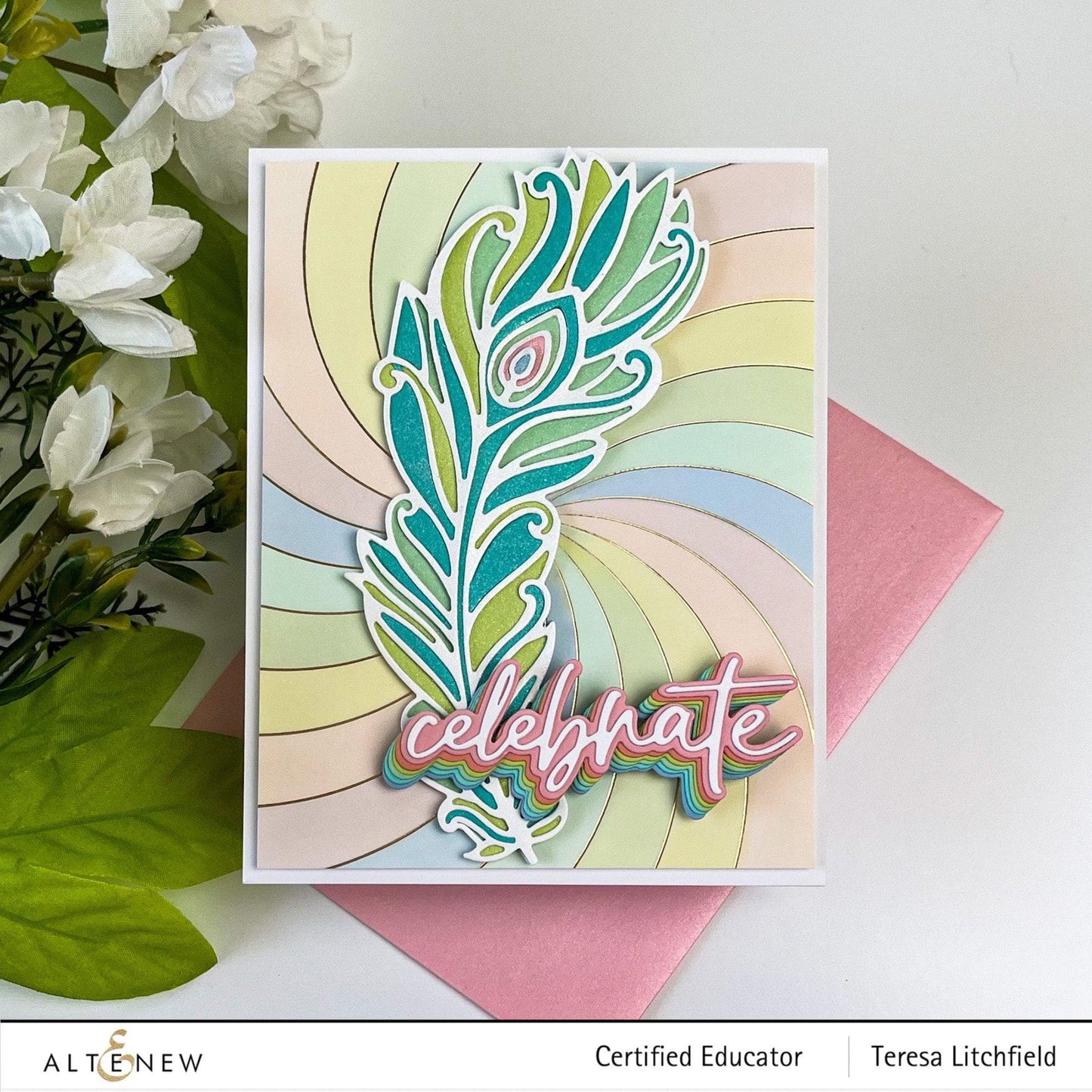 Sweet Sentiments Hot Foil Plate Set