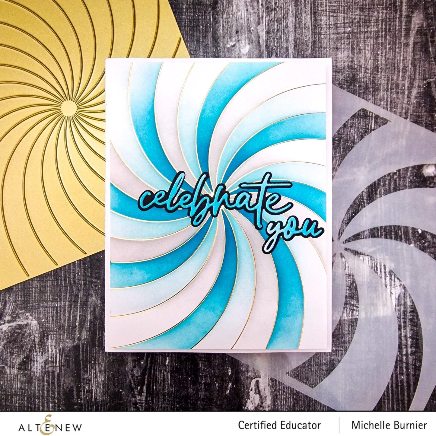 Sweet Sentiments Hot Foil Plate Set