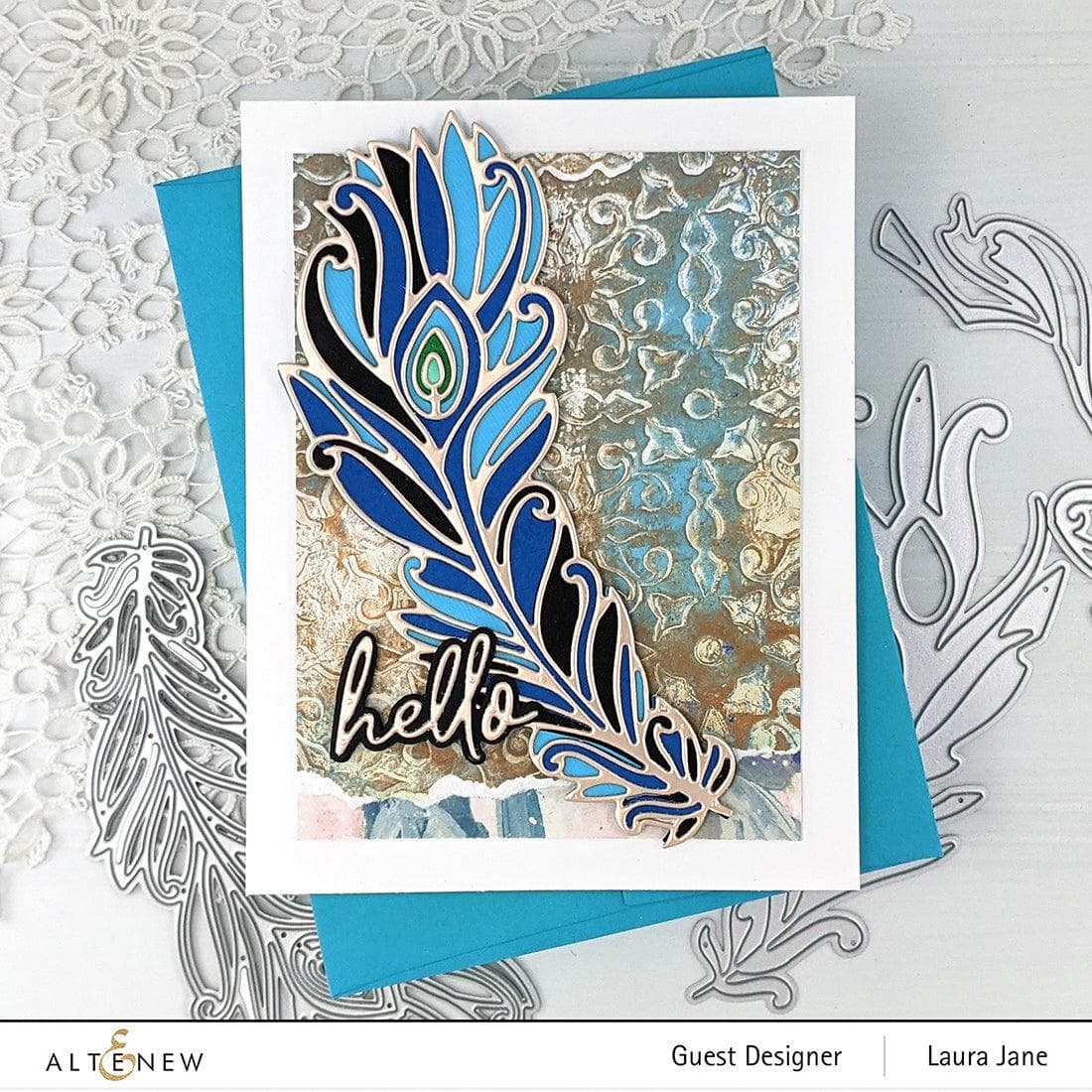 Sweet Sentiments Hot Foil Plate Set