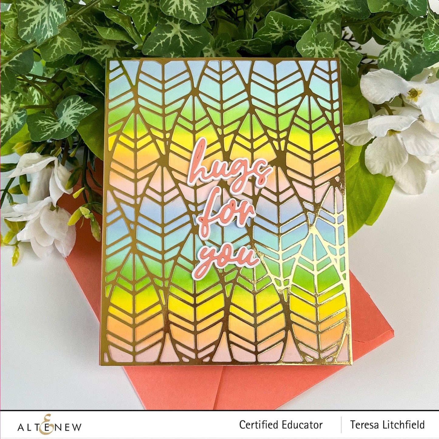 Sweet Sentiments Hot Foil Plate Set