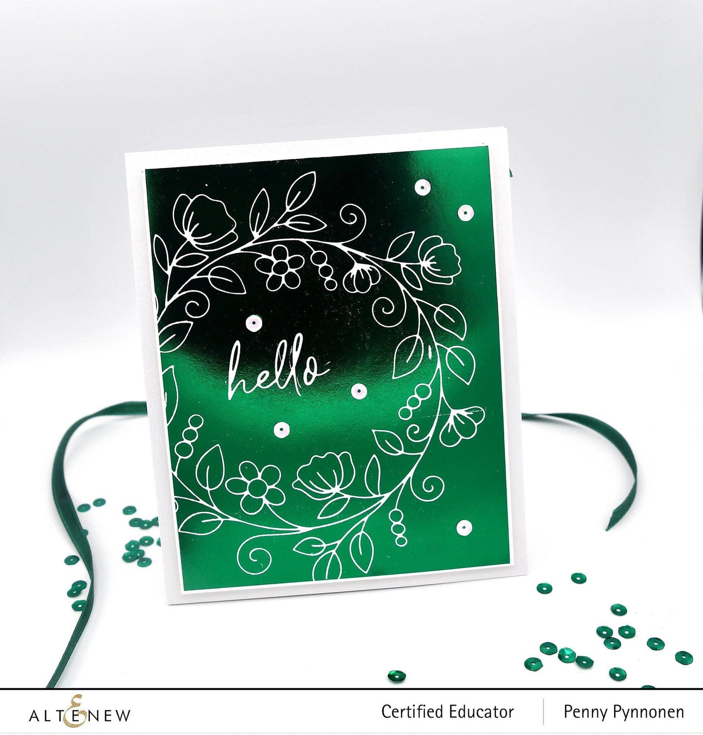 Sweet Sentiments Hot Foil Plate Set