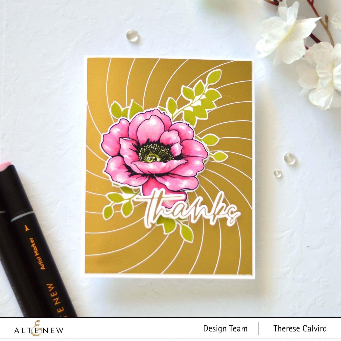 Sweet Sentiments Hot Foil Plate Set