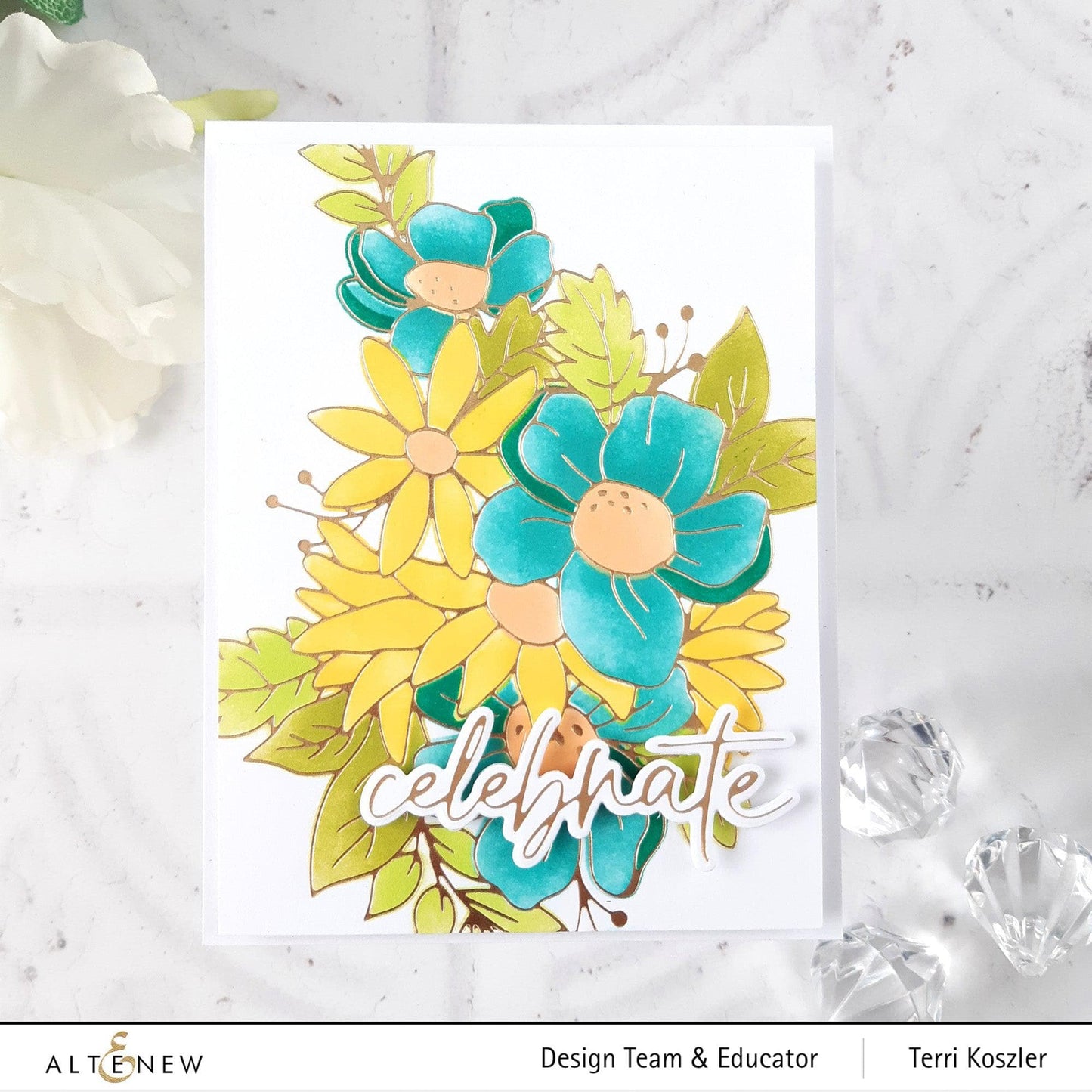Sweet Sentiments Hot Foil Plate Set