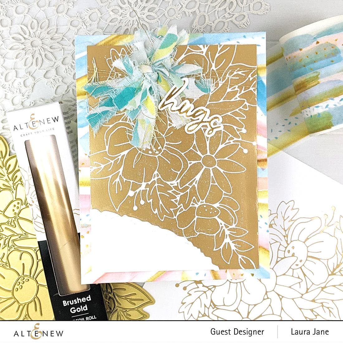 Sweet Sentiments Hot Foil Plate Set
