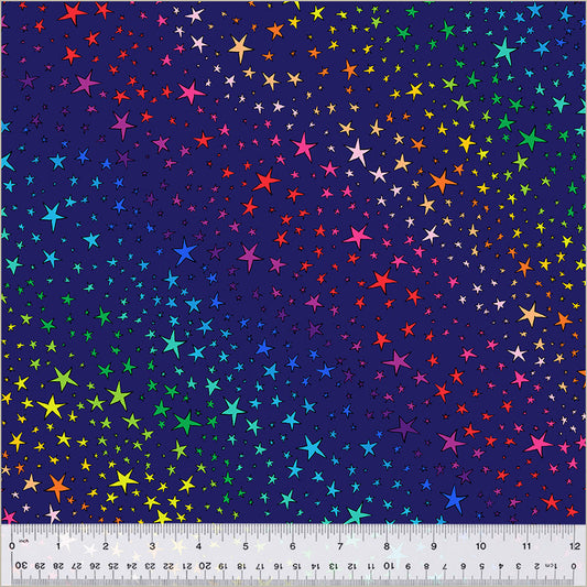 Pen Pals - Stardust in Galaxy - Heather Givans - 54236-13 - Half Yard