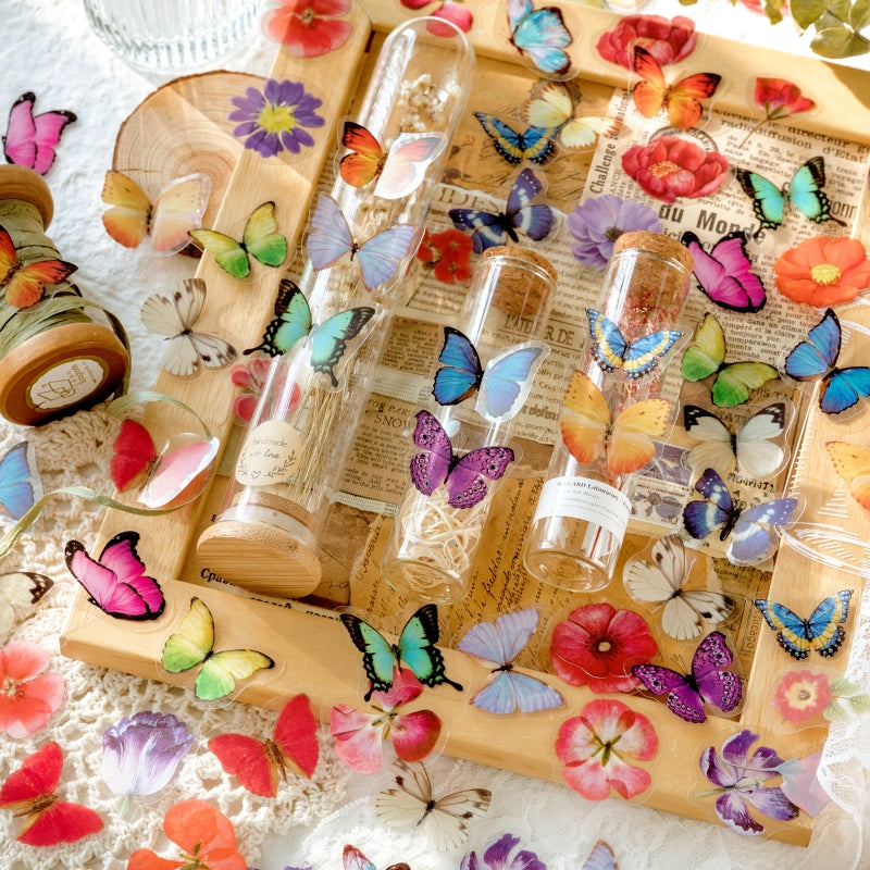 Everything in a Bottle Series Flower Butterfly Sticker Pack