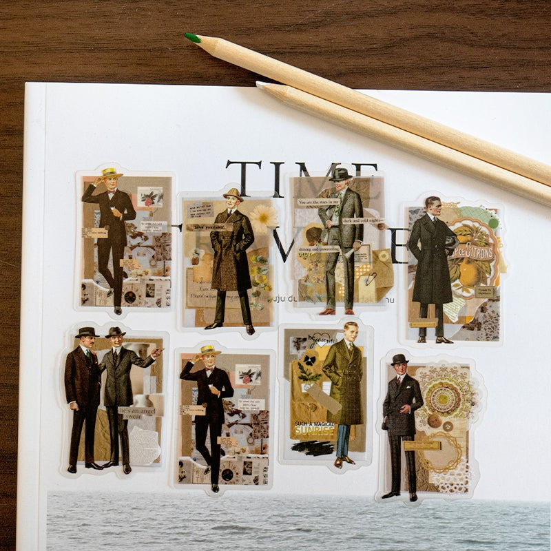 Fashion Note Series European Style Decorative Stickers