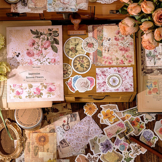 Handmade Collection Vintage Envelope Decorative Sticker Pack
