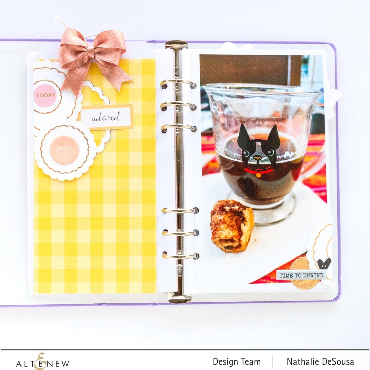 Scalloped Circles Hot Foil Plate Set