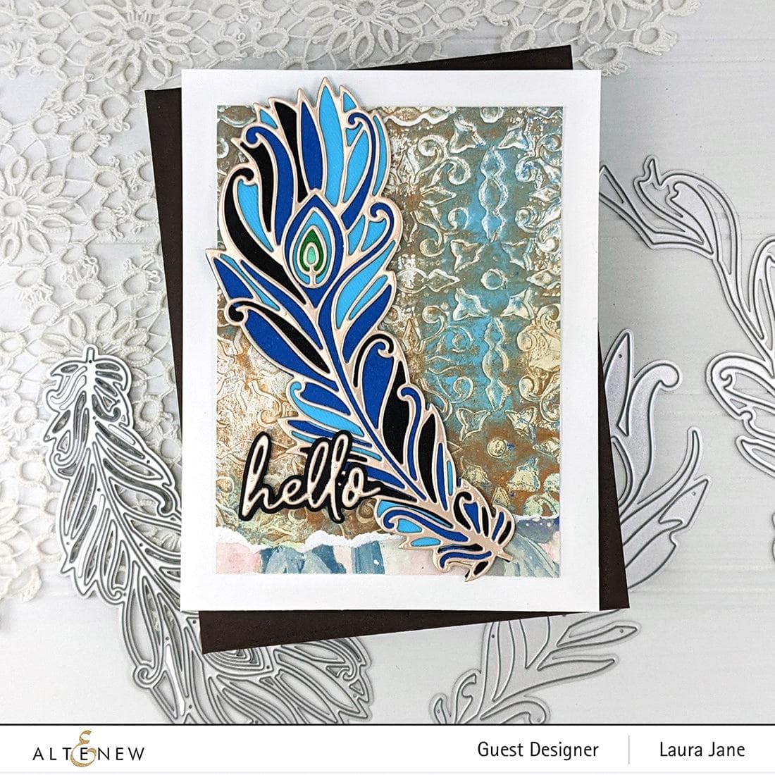 Sweet Sentiments Hot Foil Plate Set