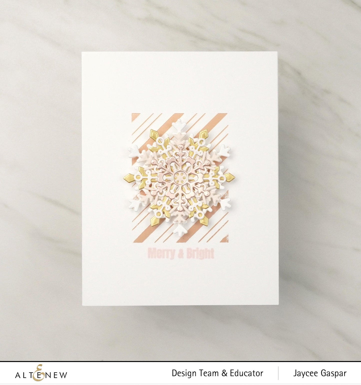 Tiny Festive Patterns Hot Foil Plate Set (4 in 1)
